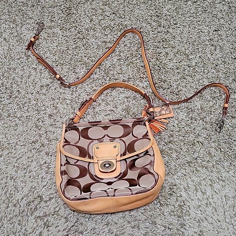 Retro vintage Coach purse